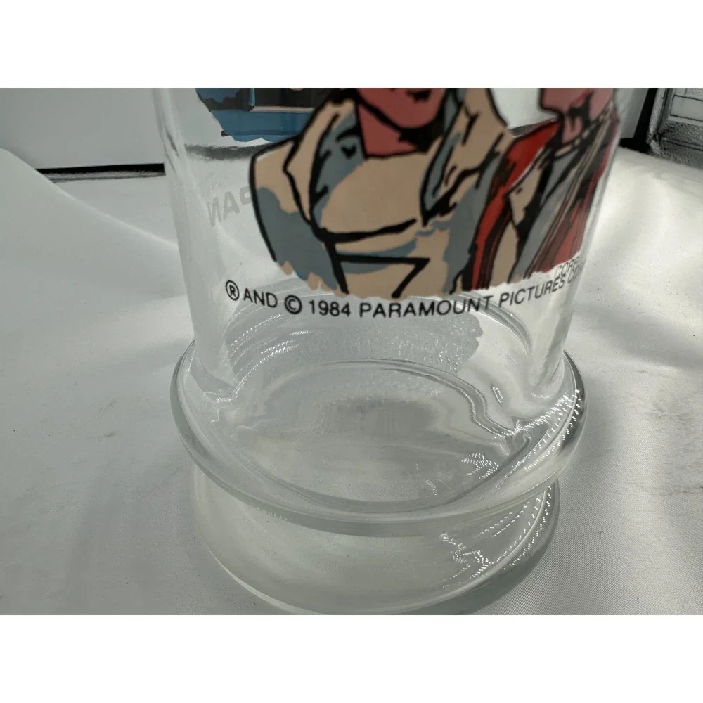 Vintage 1984 Taco Bell Star Trek 3 Movie Lord Kruge & Fal-Tor-Pan Glasses